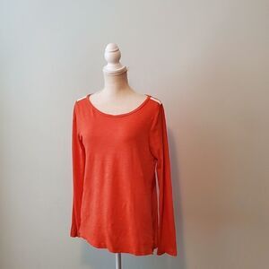 Madewell WOMEN'S COTTON LONG SLEEVE  SHIRT SIZE MEDIUM